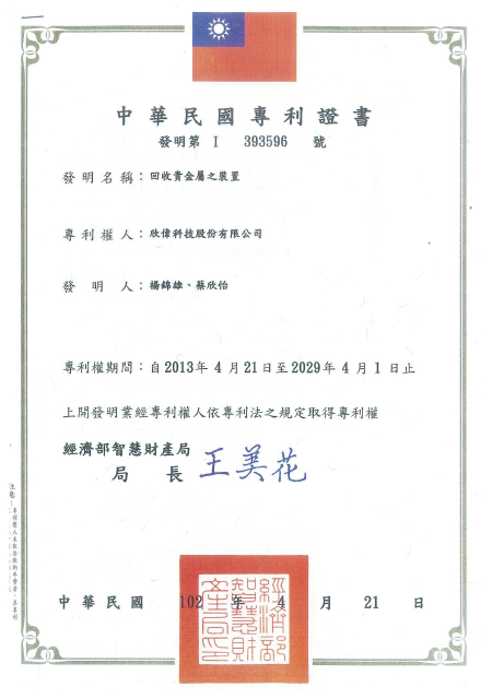 自動剝金線-台灣發明專利